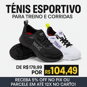 Tênis Everlast Vênus II - Preto