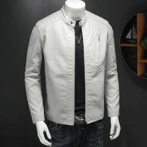 Jaqueta Masculina em Couro Genuino - Polle