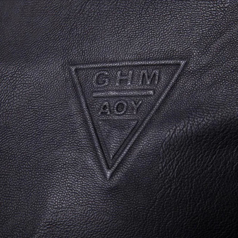 Jaqueta Masculina de Inverno em Couro Genuino - Spiky Premium