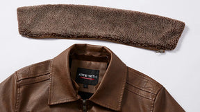 Jaqueta Masculino em Couro Genuíno - Thompson Baker