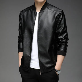 Jaqueta Masculina em Couro Genuino - Slim MenPro
