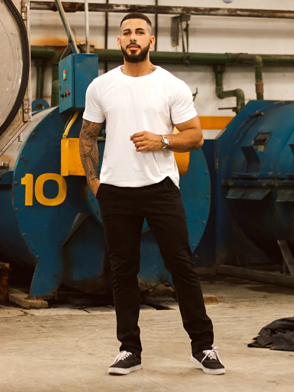 Kit 3 Calças Masculinas Sarja