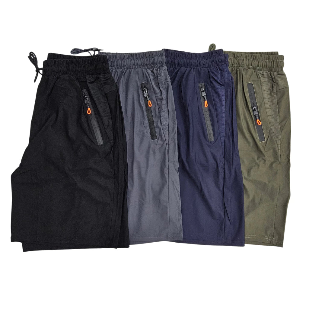 Bermuda Masculino DryFIT Esportivo Com Ziper