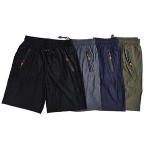 Bermuda Masculino DryFIT Esportivo Com Ziper