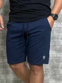 Bermuda Short de Moletom Masculina Plus Size Com Amarração e Elástico Academia Treino P ao G4