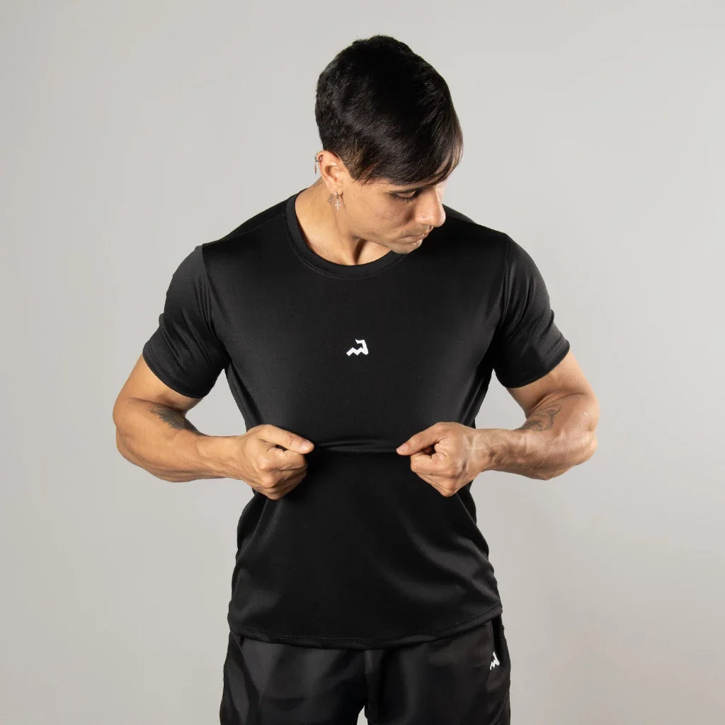 Kit 4 Camiseta Dry Masculina Manga Curta Fitness Academia Corrida CrossFit Poliester Premium
