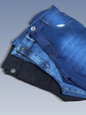 kit 3 Calças Jeans 100% algodão Elastano