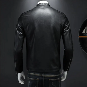 Jaqueta Masculina em Couro Genuino - Polle