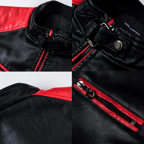 Jaqueta Masculina de Inverno em Couro Genuino - Sport Polle