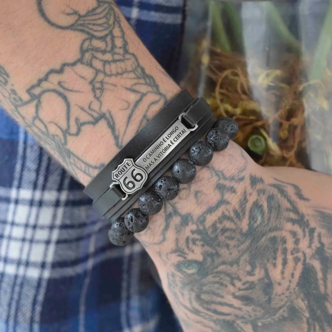Kit de Pulseiras Route 66