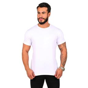 Camiseta Masculina Camisa Basica Algodão Egípcio Não Amassa