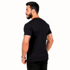 Camiseta Masculina Camisa Basica Algodão Egípcio Não Amassa